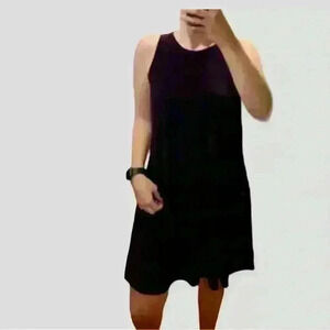 Anne Klein Sleeveless A Line Dress in Stretch Fabric Size 10 Plum NWOT